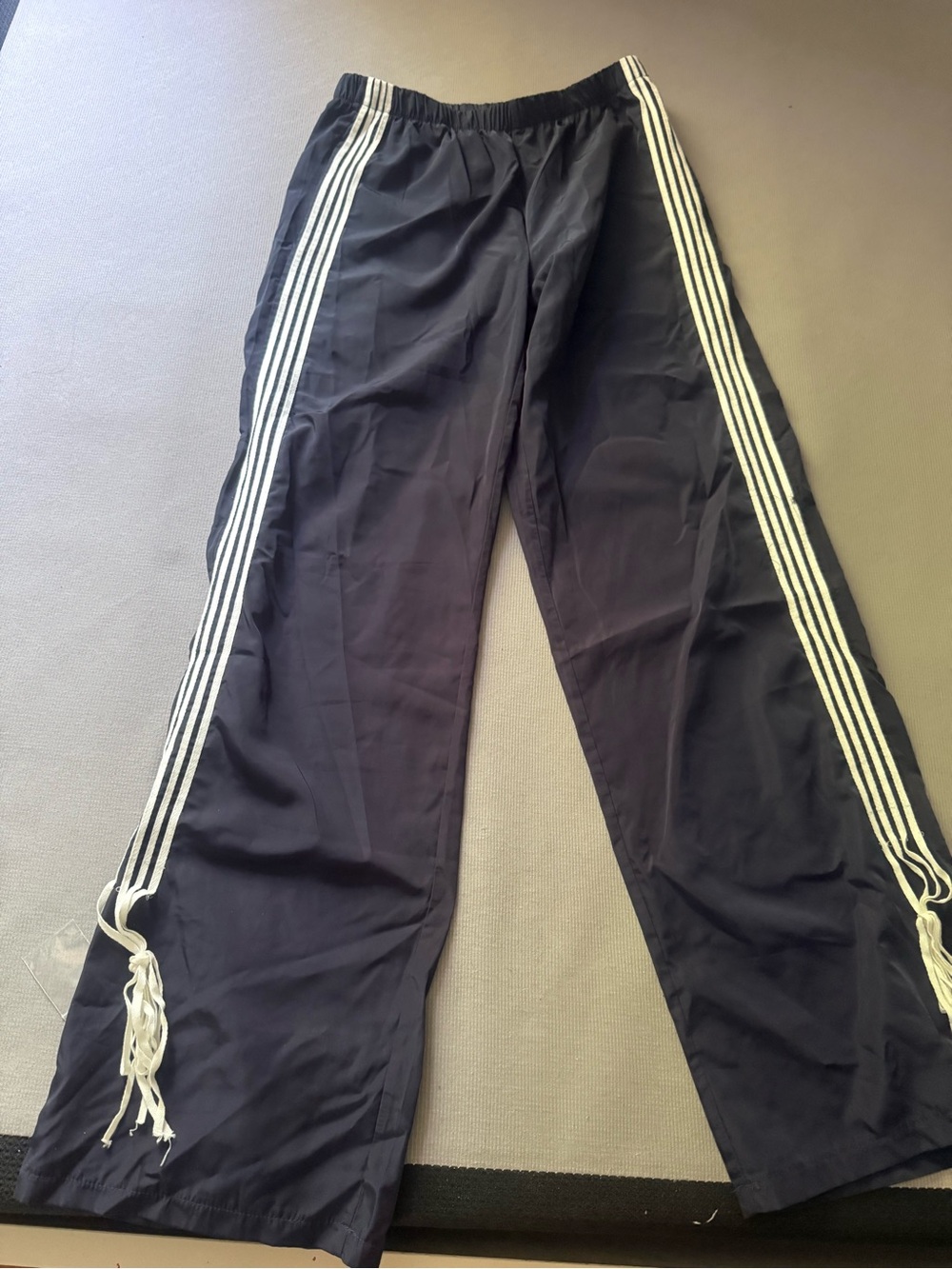 Edikted Navy Track Pants